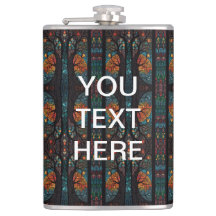 ビニール包まれたフラスコ