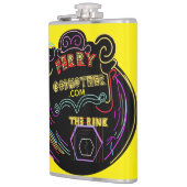 ビニール包まれたフラスコ フラスク (左)