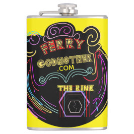 ビニール包まれたフラスコ フラスク