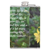 ビニール包まれたフラスコ フラスク (裏面)