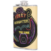 ビニール包まれたフラスコ フラスク (左)