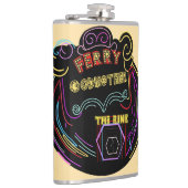 ビニール包まれたフラスコ フラスク (右)