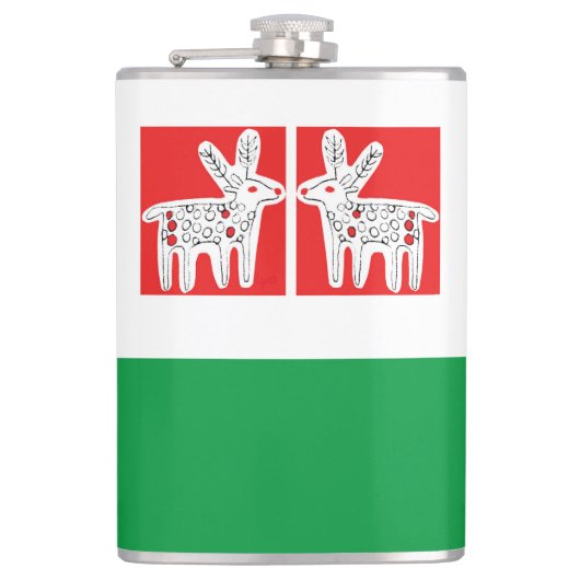 ビニール包まれたフラスコ フラスク (正面)