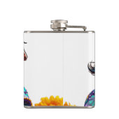 ビニール包まれたフラスコ フラスク (裏面)