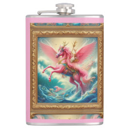 ビニール包まれたフラスコ フラスク