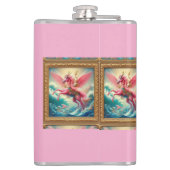 ビニール包まれたフラスコ フラスク (裏面)