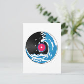 ビニール波 ポストカード (スタンド正面)