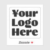 ビニール澄んスクエアビジネスウォーターボトルのロゴ シール (シート)