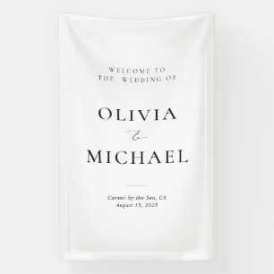 ビニール結婚看板へようこそ 横断幕