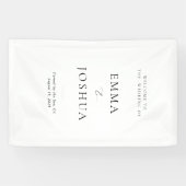 ビニール結婚看板バナーへようこそ 横断幕 (横)