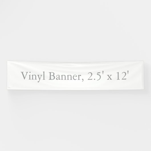 ビニール製バナー 76cm x 366cm 横断幕 (横)