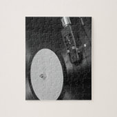 ビニール遊レコードのターンテーブル概要 ジグソーパズル (縦)