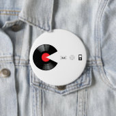 ビニール食べの悪党 缶バッジ (インサイチュ)