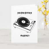 ビニール カード (黄色い花)