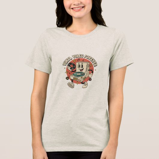 ビニール・バイブス・フォーエバー トライブレンドTシャツ (正面)