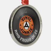 ビニール·ユンキ誇りを持ったーとその メタルオーナメント (右)