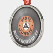 ビニール·ユンキ誇りを持ったーとその メタルオーナメント (左)