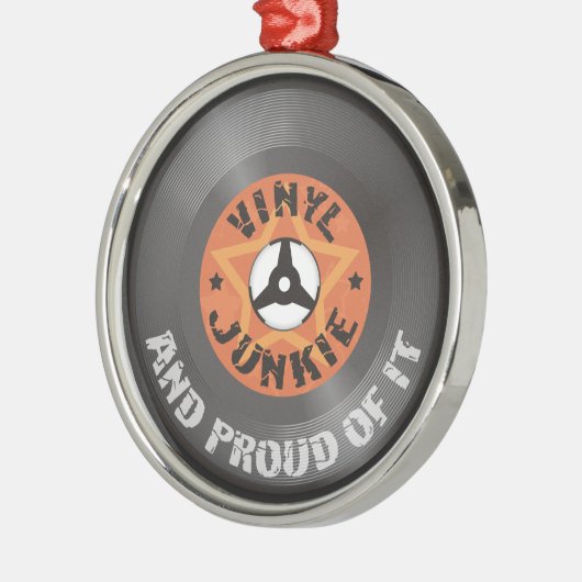 ビニール·ユンキ誇りを持ったーとその メタルオーナメント (左)