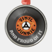 ビニール·ユンキ誇りを持ったーとその メタルオーナメント (正面)