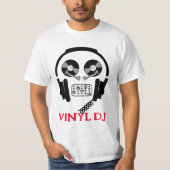 ビニールDJ Tシャツ (正面)
