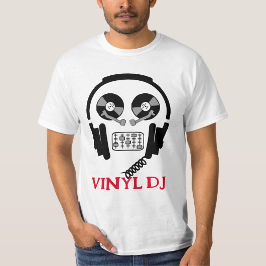 ビニールDJ Tシャツ (正面)