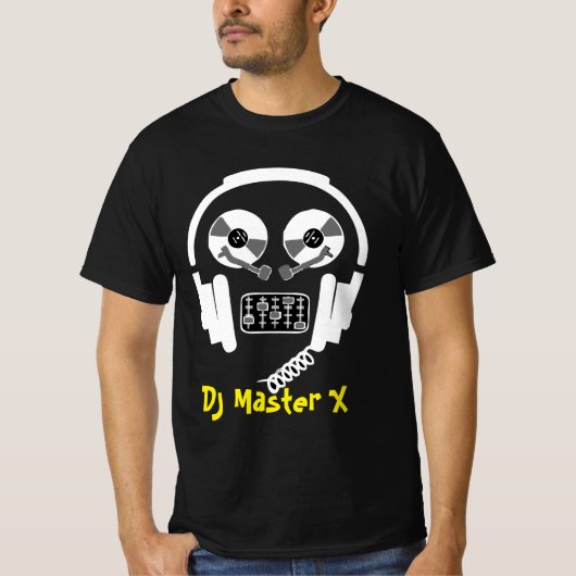 ビニールDJ Tシャツ (正面)
