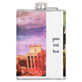 ビニ包まれたルフラスコカスタム文字 フラスク (裏面)