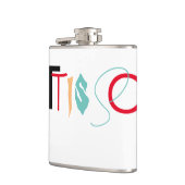 ビニ包まれたルフラスコ6オンス。 フラスク (左)