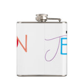 ビニ包まれたルフラスコ6オンス。 フラスク (裏面)