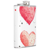 ビニ包まれたルフラスコ8オンス。 フラスク (右)