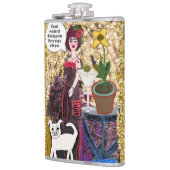 ビニ包まれたルフラスコ – 飲み物ではない フラスク (左)