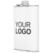 ビニ包まれたルフラスコ – 8オンス フラスク (左)