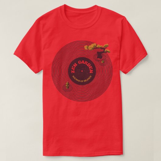 ビニ日本のル禅ガーデン音音 Tシャツ (デザイン正面)