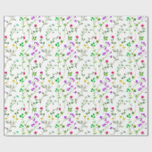 ビネの花 ラッピングペーパー (フラット)