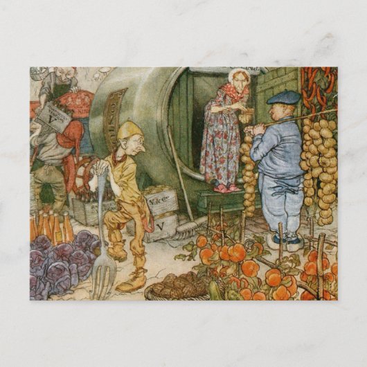 ビネガー夫妻と英語の話 ポストカード (正面)