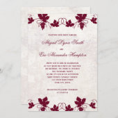 ビネヤード結婚式招待状 招待状 (正面/裏面)