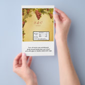 ビネヤ結婚ードの大きいハーシーのラッパー チラシ (ハンドル)