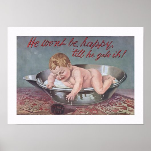 ビネージパール石けんポスター ポスター (正面)