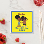 ビノアンドフィノ誕生日ナプキン スタンダードカクテルナプキン (インサイチュ)