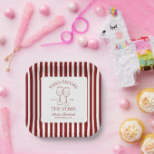 ビノウィザヴォーズバチェロレッテ週末 ペーパープレート (パーティー)