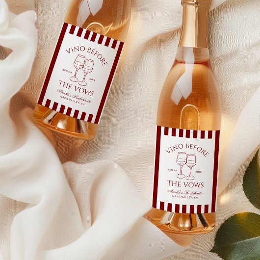 ビノウィザヴォーズバチェロレッテ週末 ワインラベル