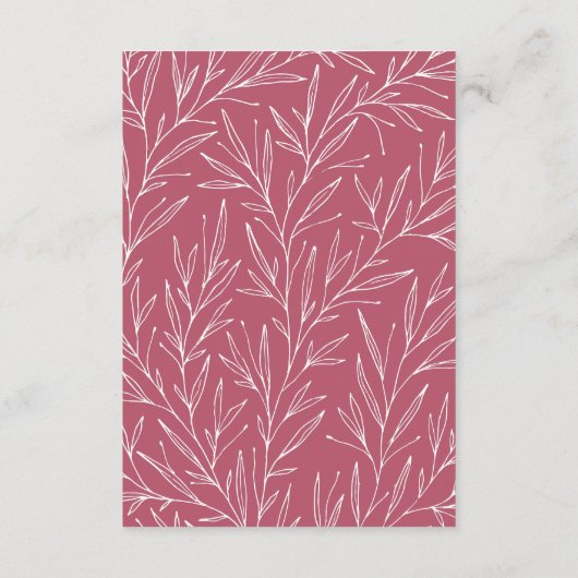 ビノウィーブウワインテイスティングブライダルシャワー サンキューカード (裏面)