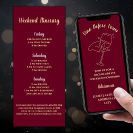 ビノウィーンブウズワインバチェロレッテ週末 招待状