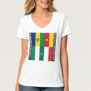 ビノナジンとパキスタンのニゲリア Tシャツ