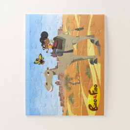 ビノ&フィノインティンブクトゥキッズパズル ジグソーパズル