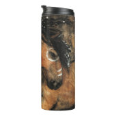 ビハ威厳のあるールの先祖の霊馬 タンブラー (回転右)