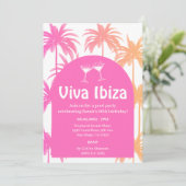 ビバイビザサマーバースデーパーティー 招待状 (スタンド正面)