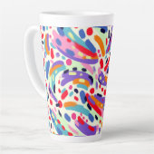 ビバカラーズ！ カフェラテマグ (左アングル)