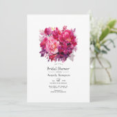 ビバマゼンタフローラブライダルシャワー 招待状 (スタンド正面)