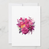 ビバマゼンタフローラ結婚のリハーサルディナー 招待状 (裏面)